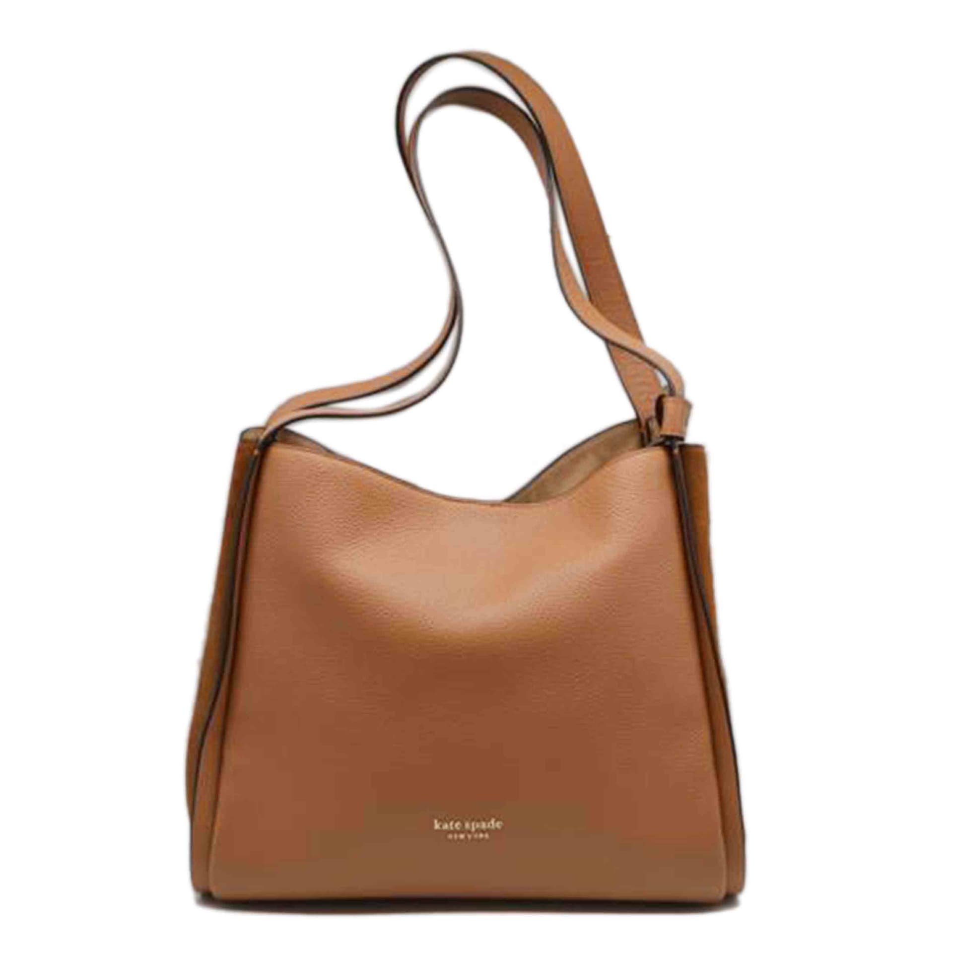 Kate Spade Knot Large Pebble Leather Shoulder Tote K4379 Rank A 89 [Used] K4379