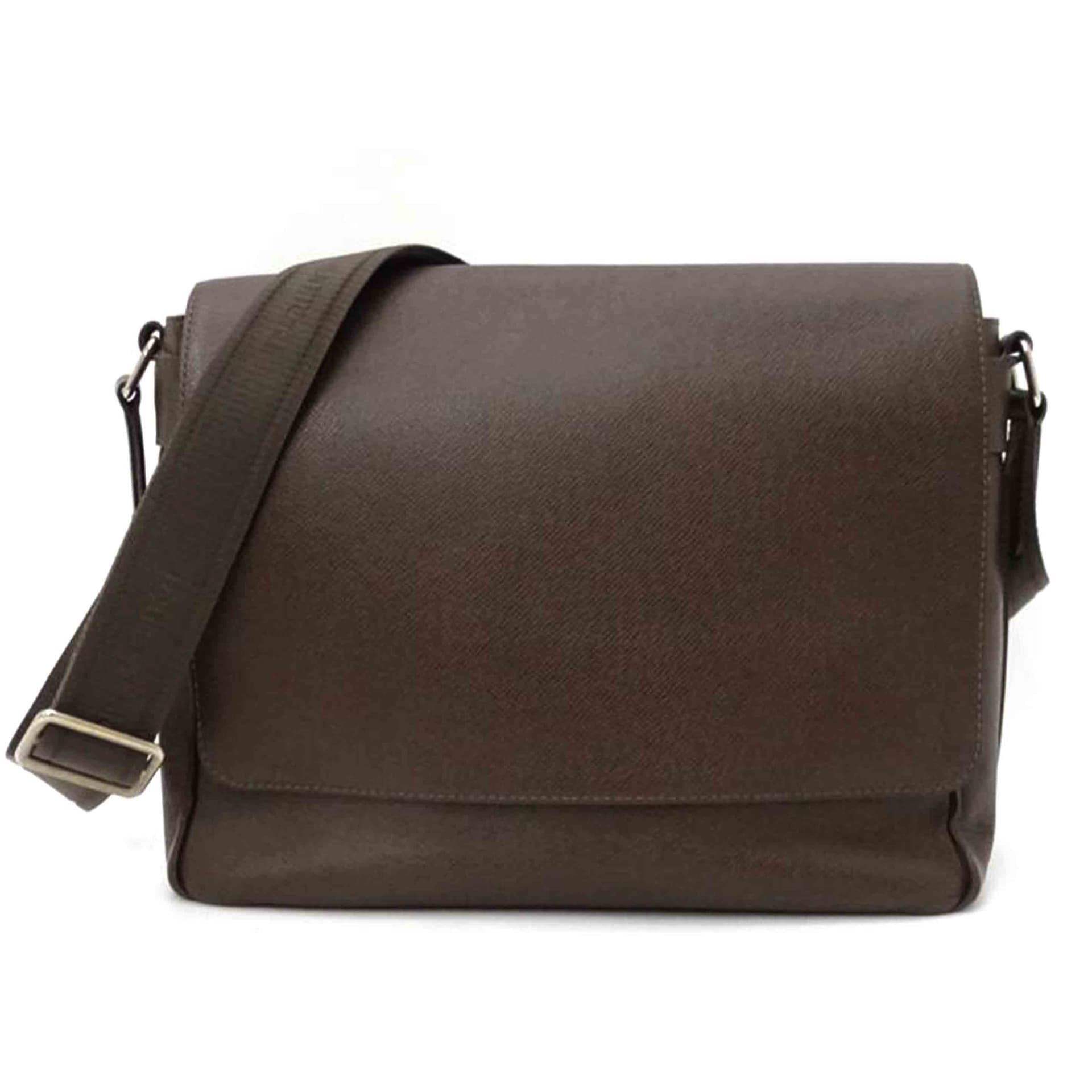 LOUIS VUITTON Roman MM Taiga Grizzly M32678 DU5*** B Grade 69