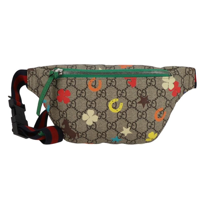 GUCCI GUCCI Children's GG Supreme Body Bag 204046 502*** AB Grade 24