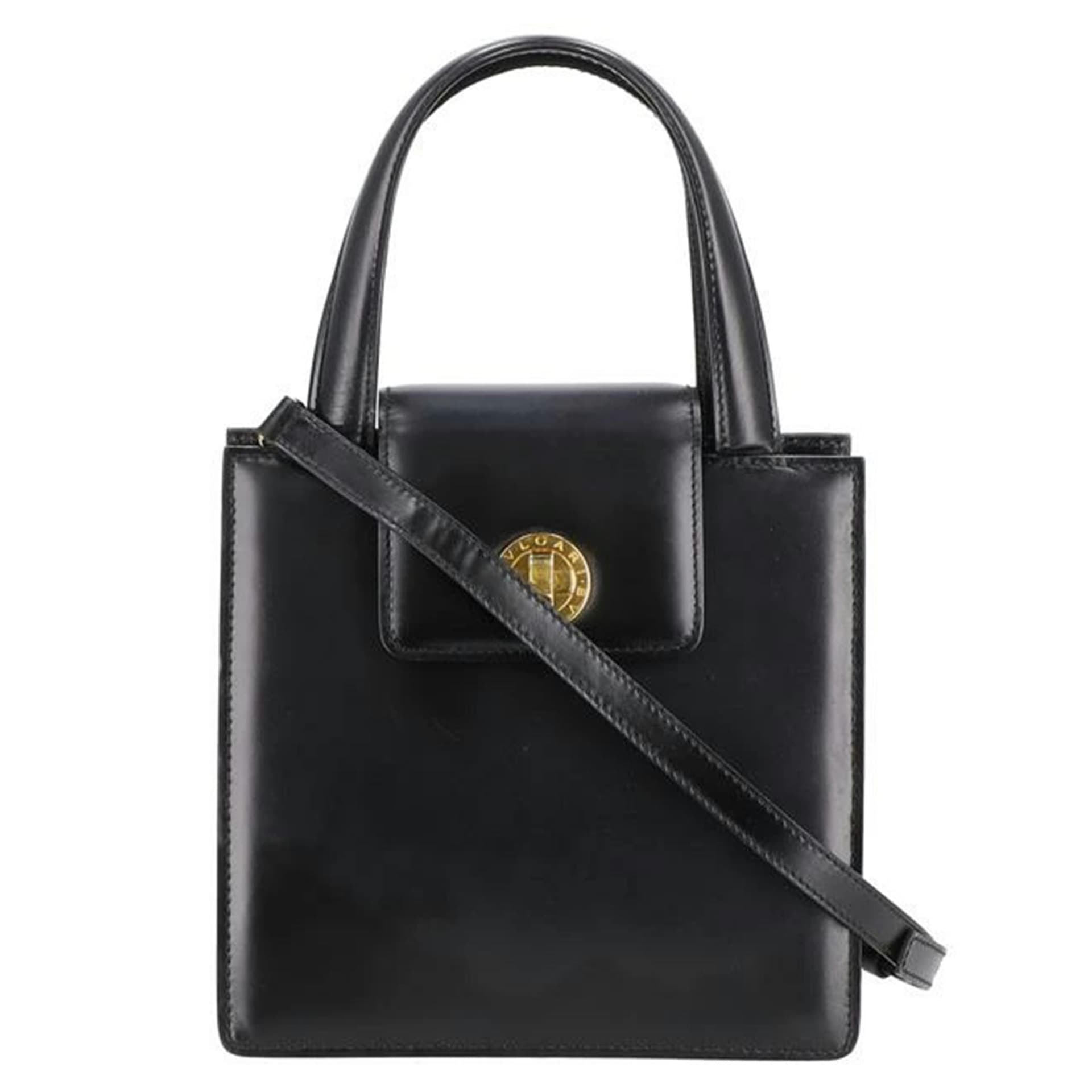 BVLGARI Bvlgari Bvlgari Bvlgari Turnlock 2-Way Mini Bag AB Grade 91