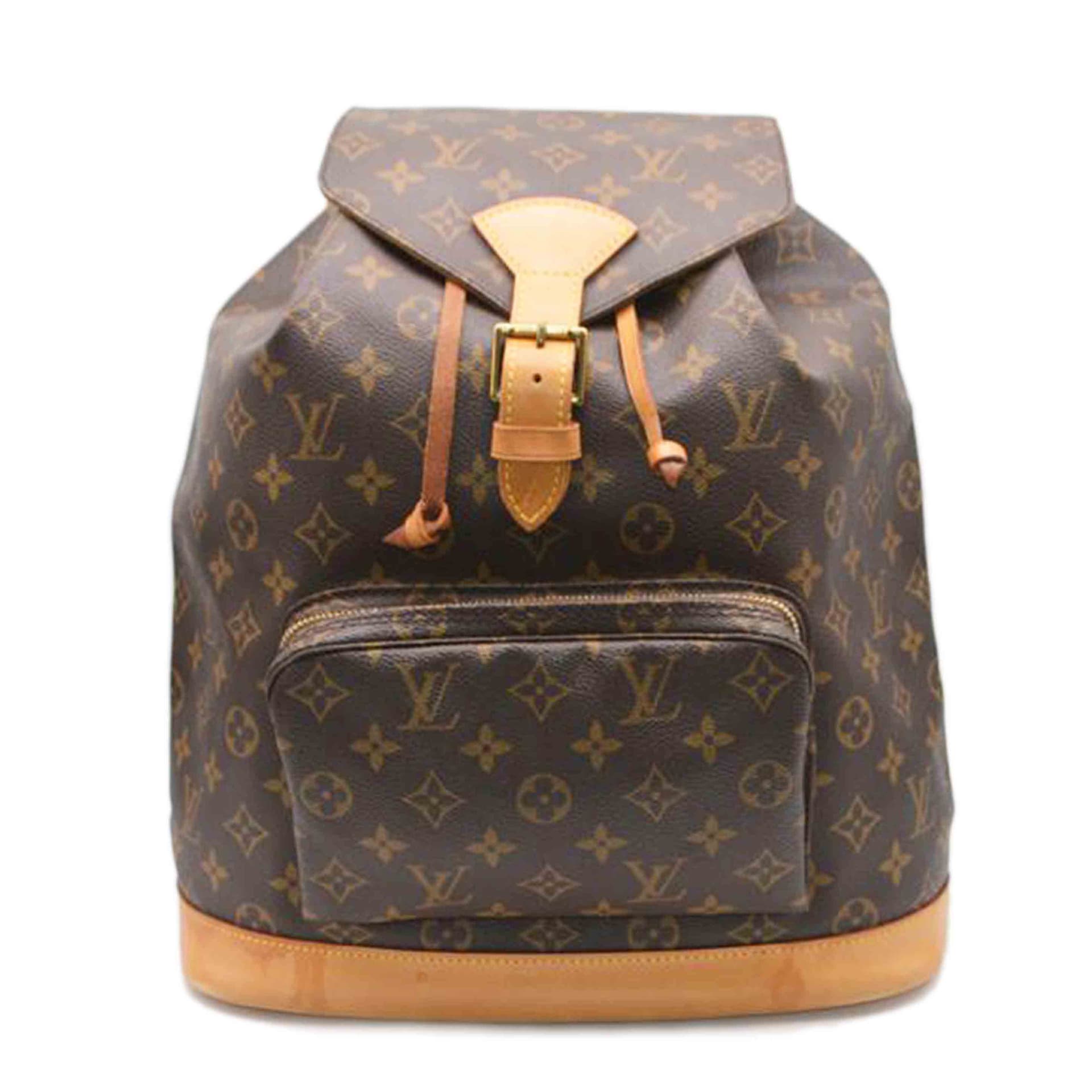 LOUIS VUITTON Montsouris GM Monogram M51135 MI0*** B Grade 89