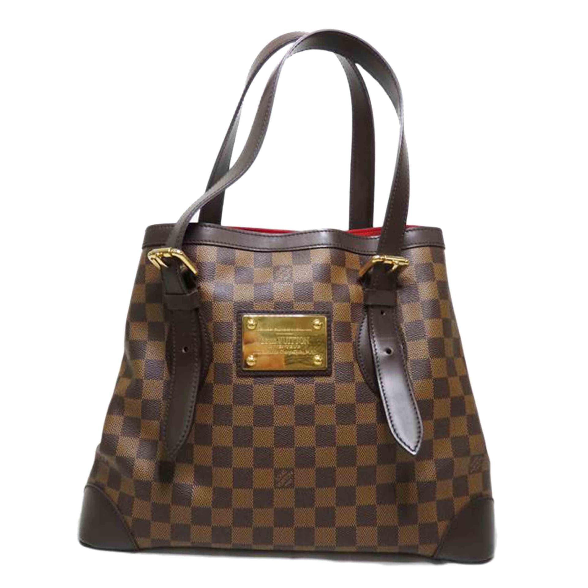 LOUIS VUITTON Hampstead MM Damier Ebene N51204 TH3*** A Grade 84