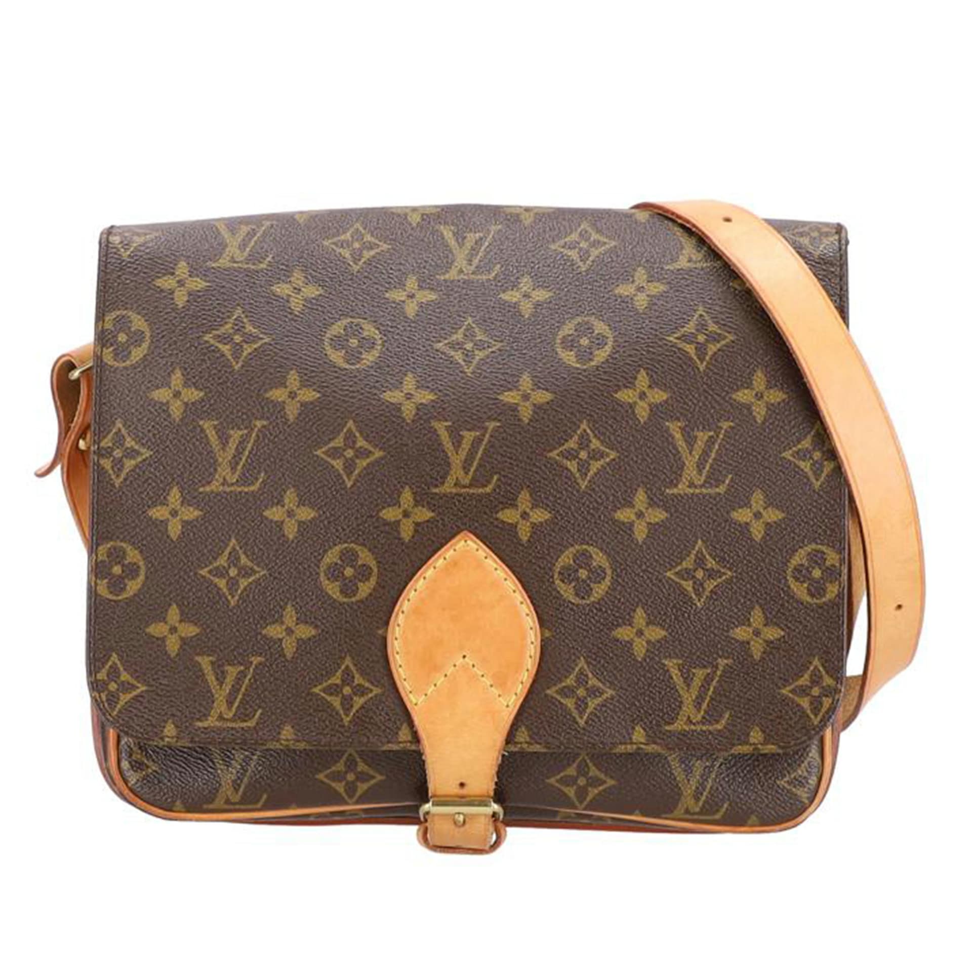 LOUIS VUITTON Cartouchiere 26 Monogram M51252 SL0*** AB Grade 24