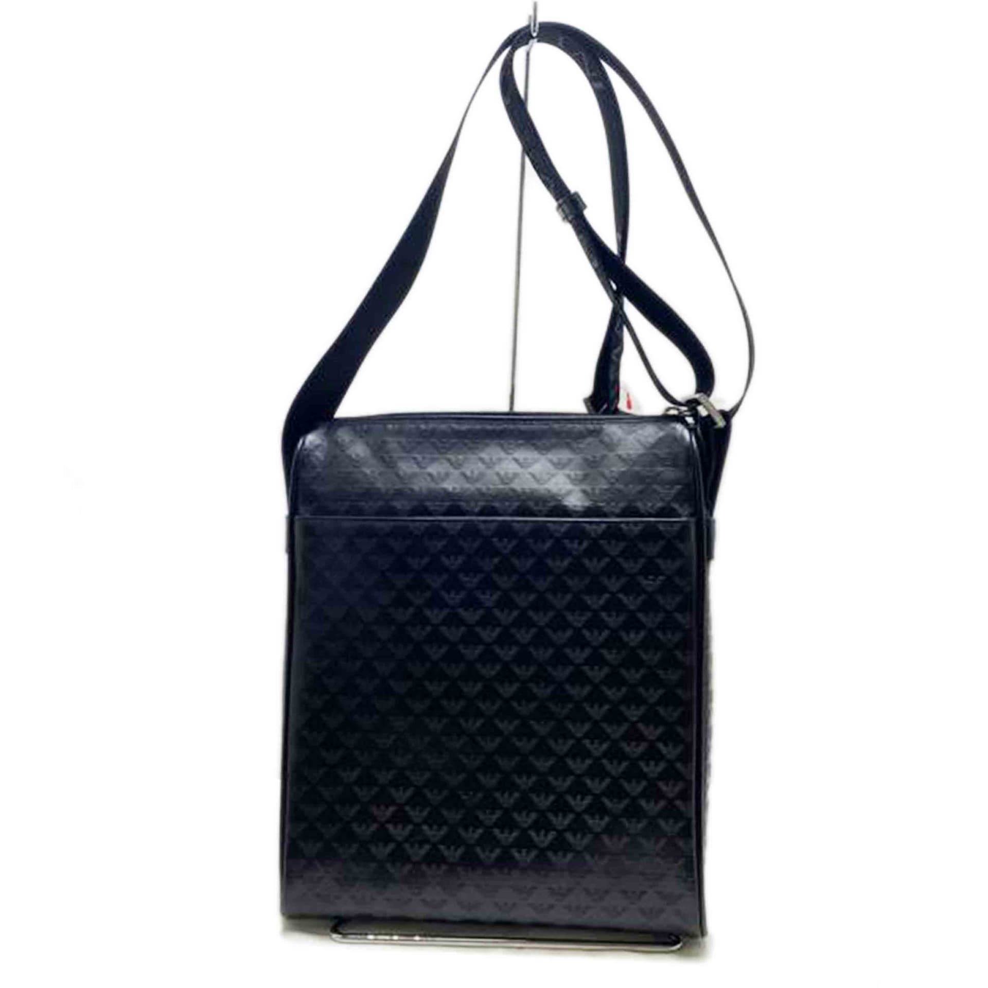 EMPORIO ARMANI Eagle Logo Messenger Bag YEM461 Rank AB 51 [Used] YEM461