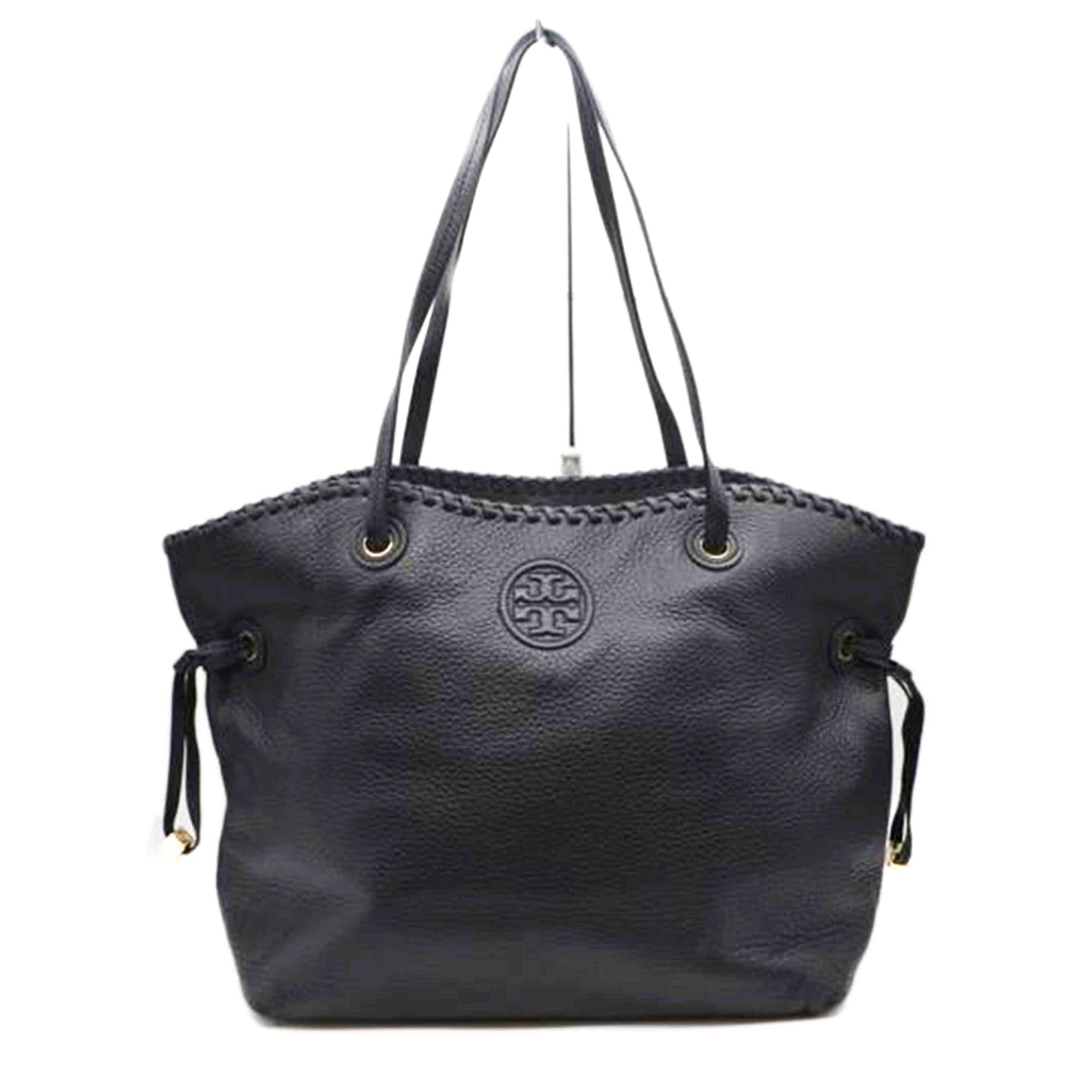 TORY BURCH Marion Slouchy Shoulder Leather Tote AB Rank 89 [Used]