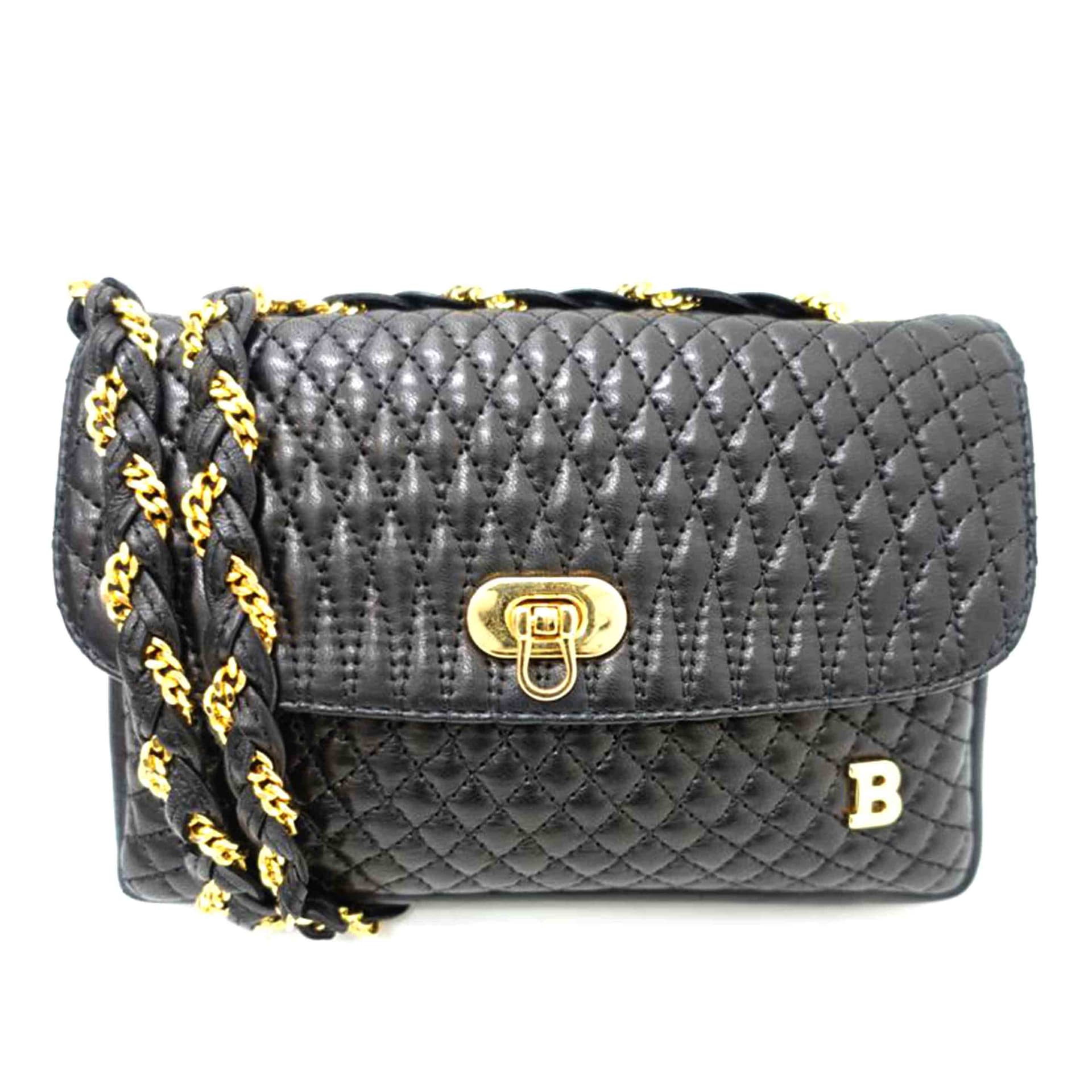 BALLY Quilted Shoulder Bag Rank B 88 [Used]