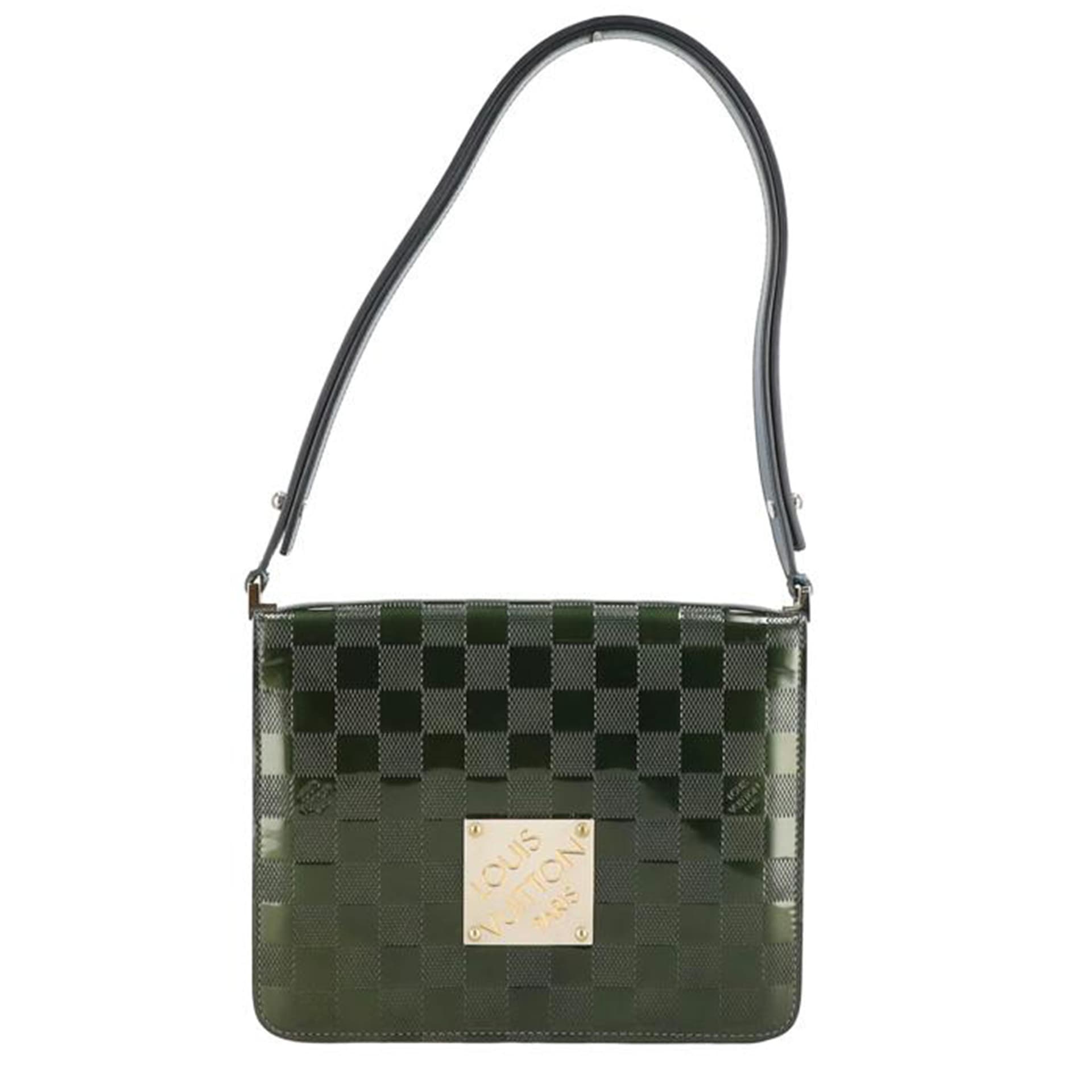 LOUIS VUITTON Cabaret 2-Way Single-Shoulder Bag Damier Vernis M92125 VI0***