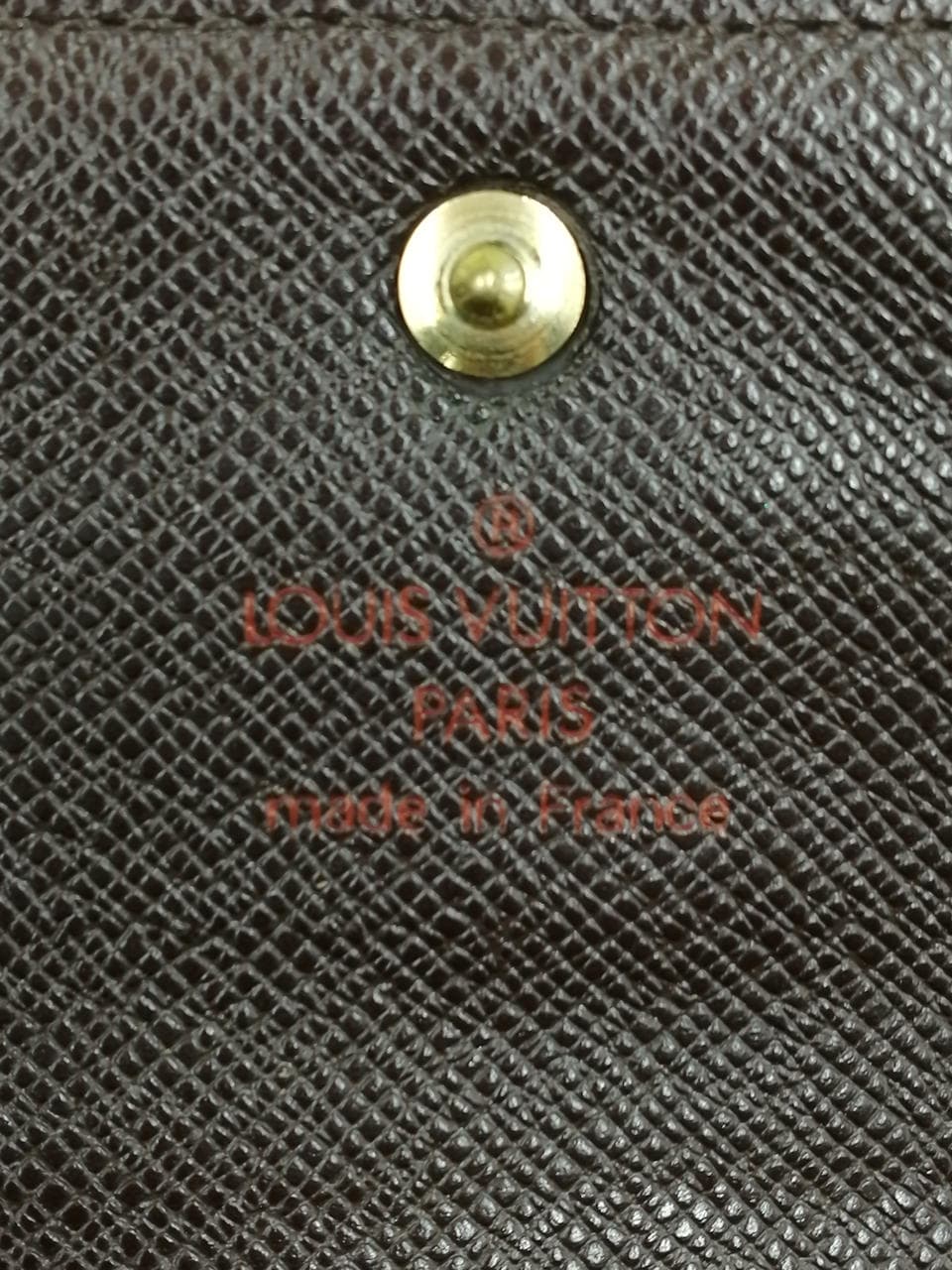 Damier Ebene Porte-Treasure Etui Papier N61202 9