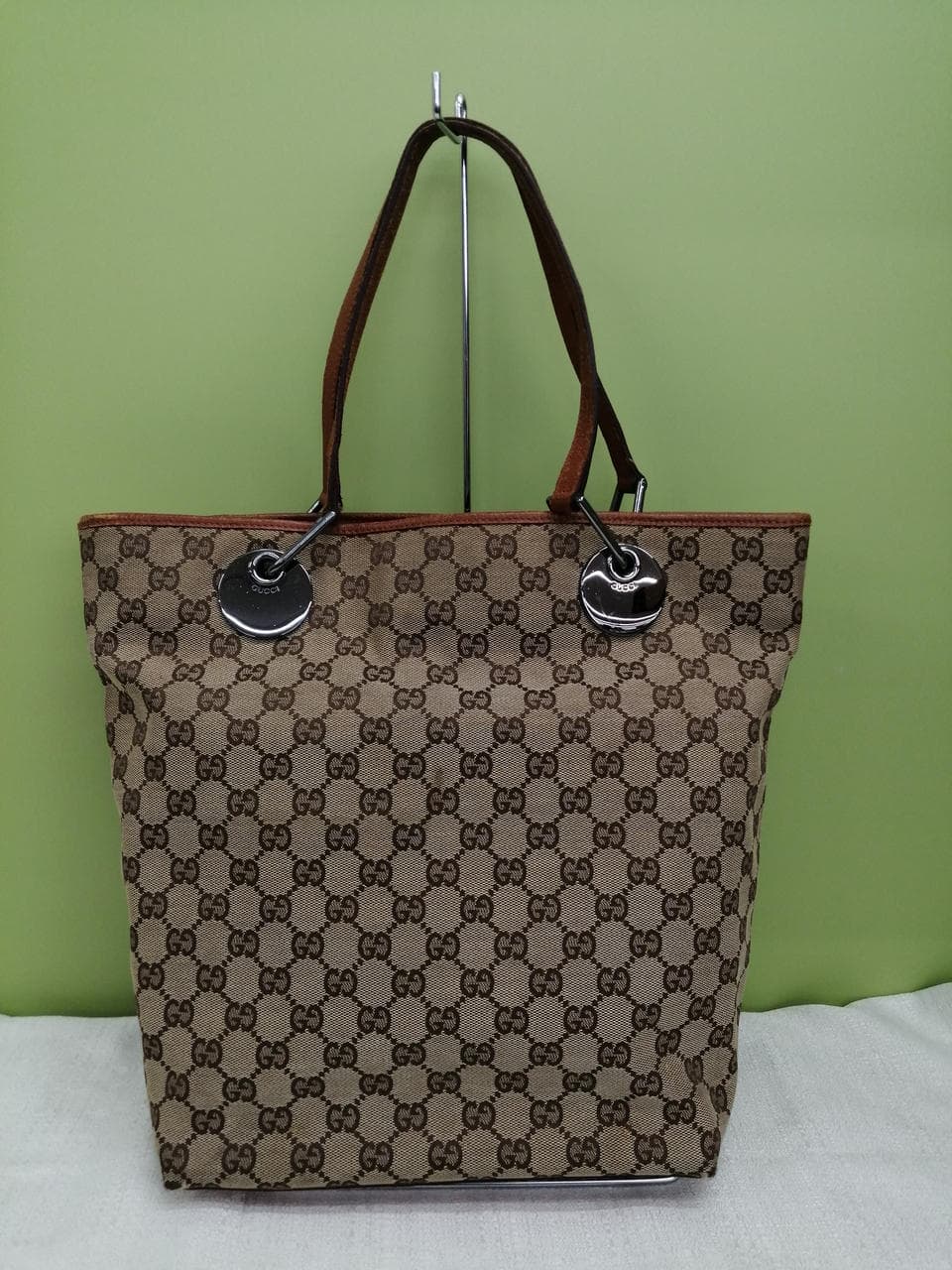 GG Canvas Tote Bag 120836