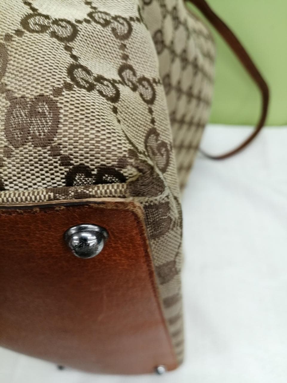 GG Canvas Tote Bag 120836 5