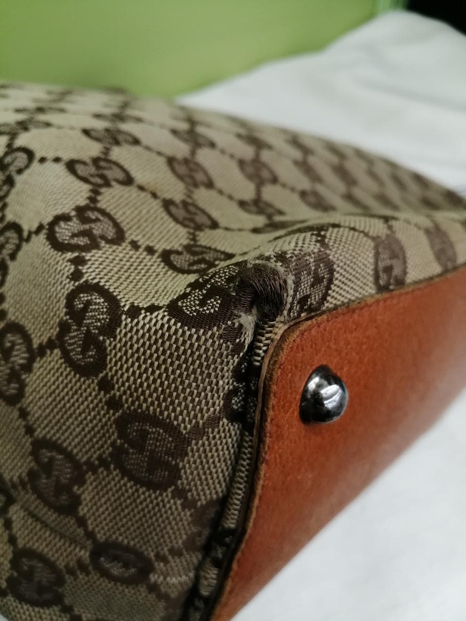 GG Canvas Tote Bag 120836 7