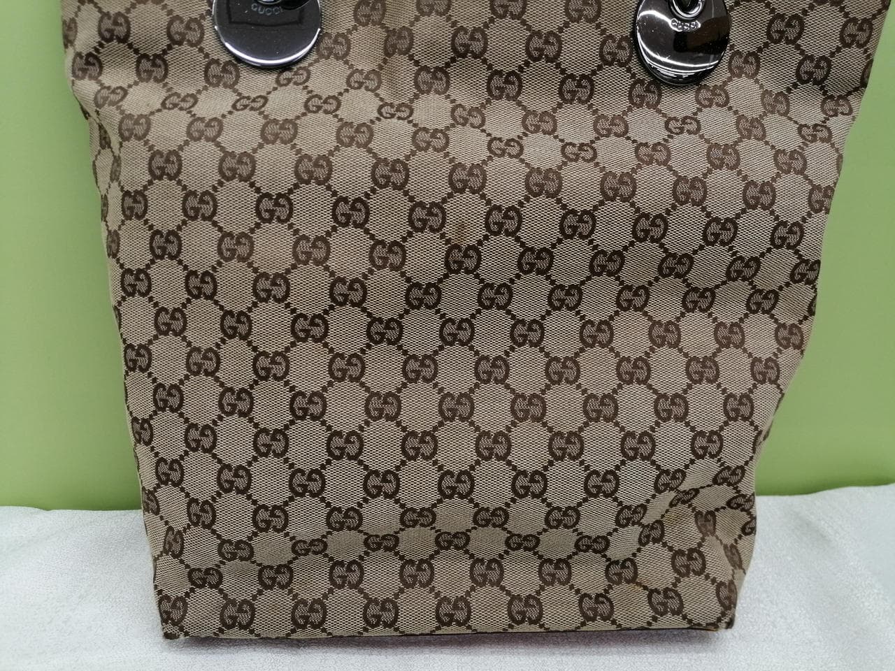 GG Canvas Tote Bag 120836 4