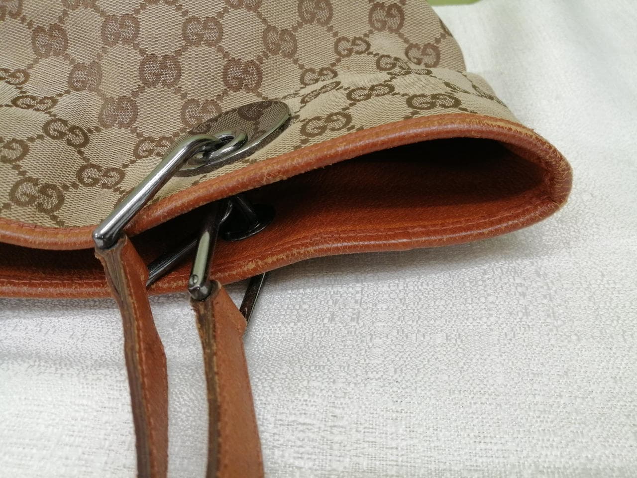 GG Canvas Tote Bag 120836 14