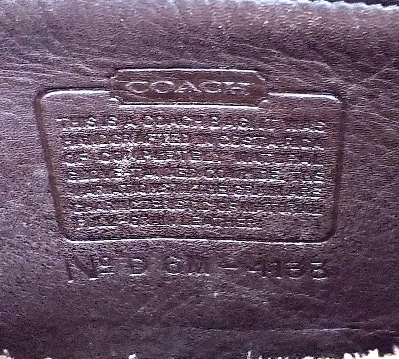 Brown handbag 4133 7