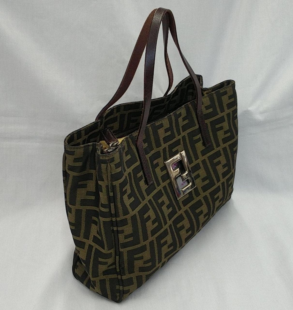 Handbag with Zucca pattern 4