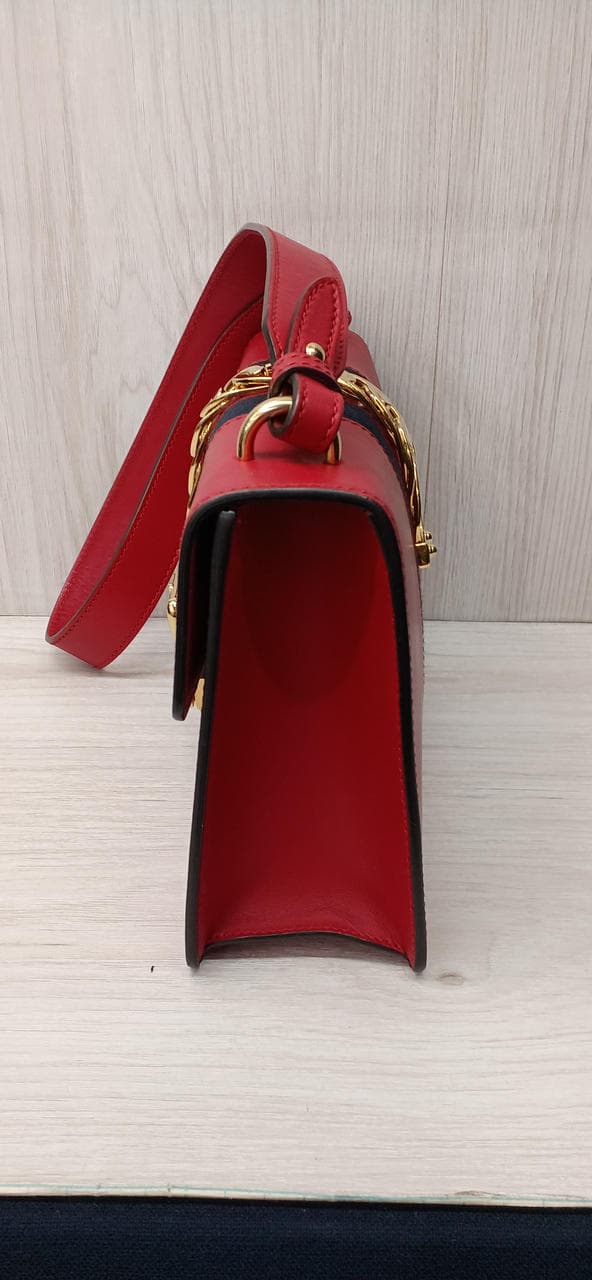 Sylvie Leather Shoulder Bag 421882 3