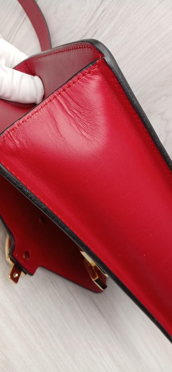 Sylvie Leather Shoulder Bag 421882 13