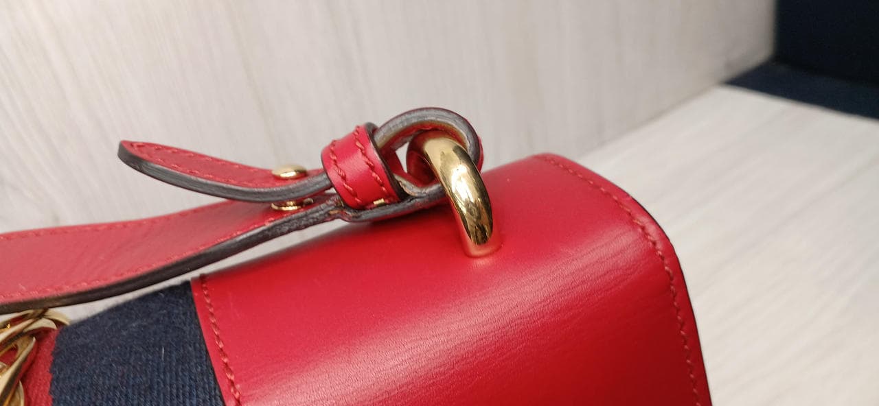 Sylvie Leather Shoulder Bag 421882 16