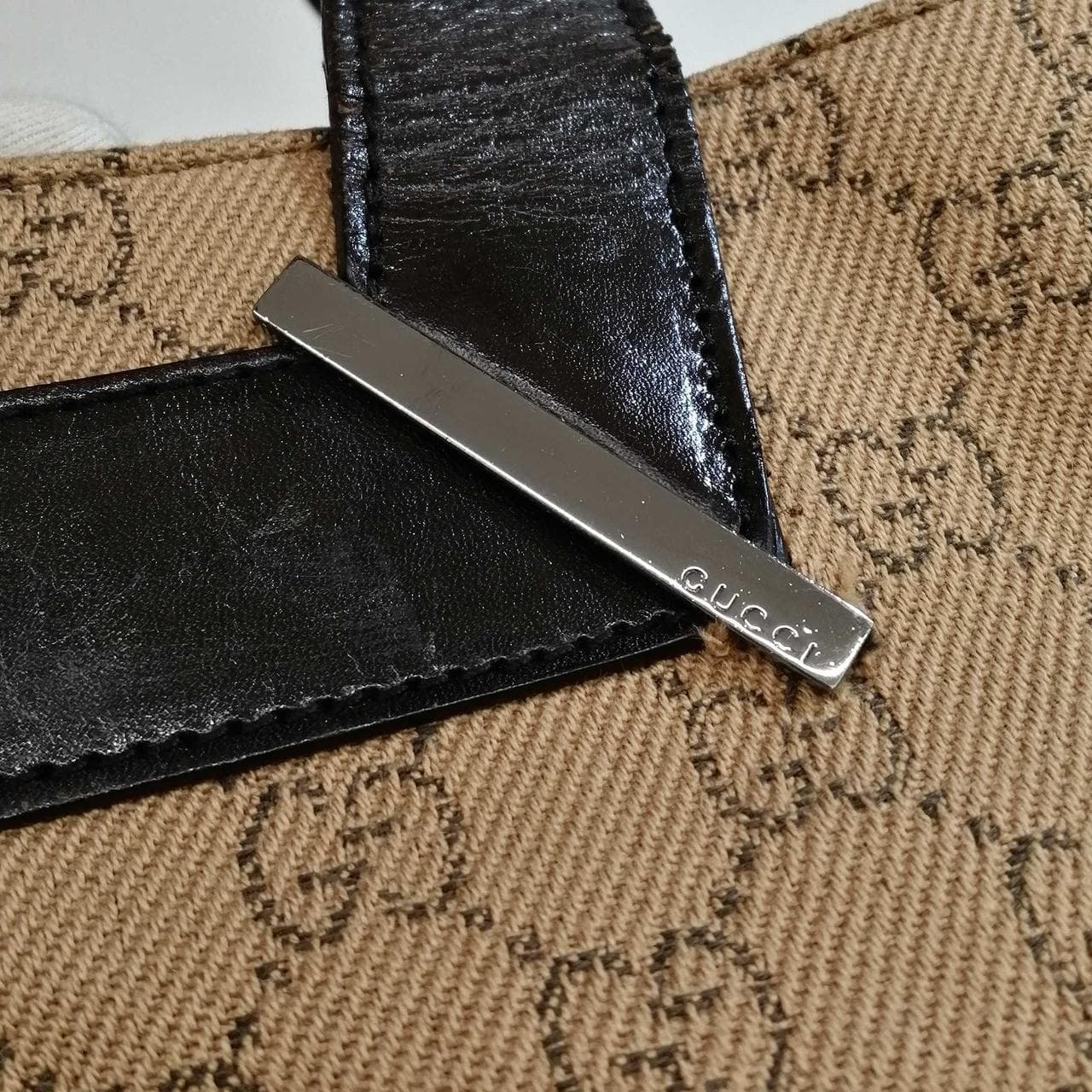 Campus bag with GG pattern 10