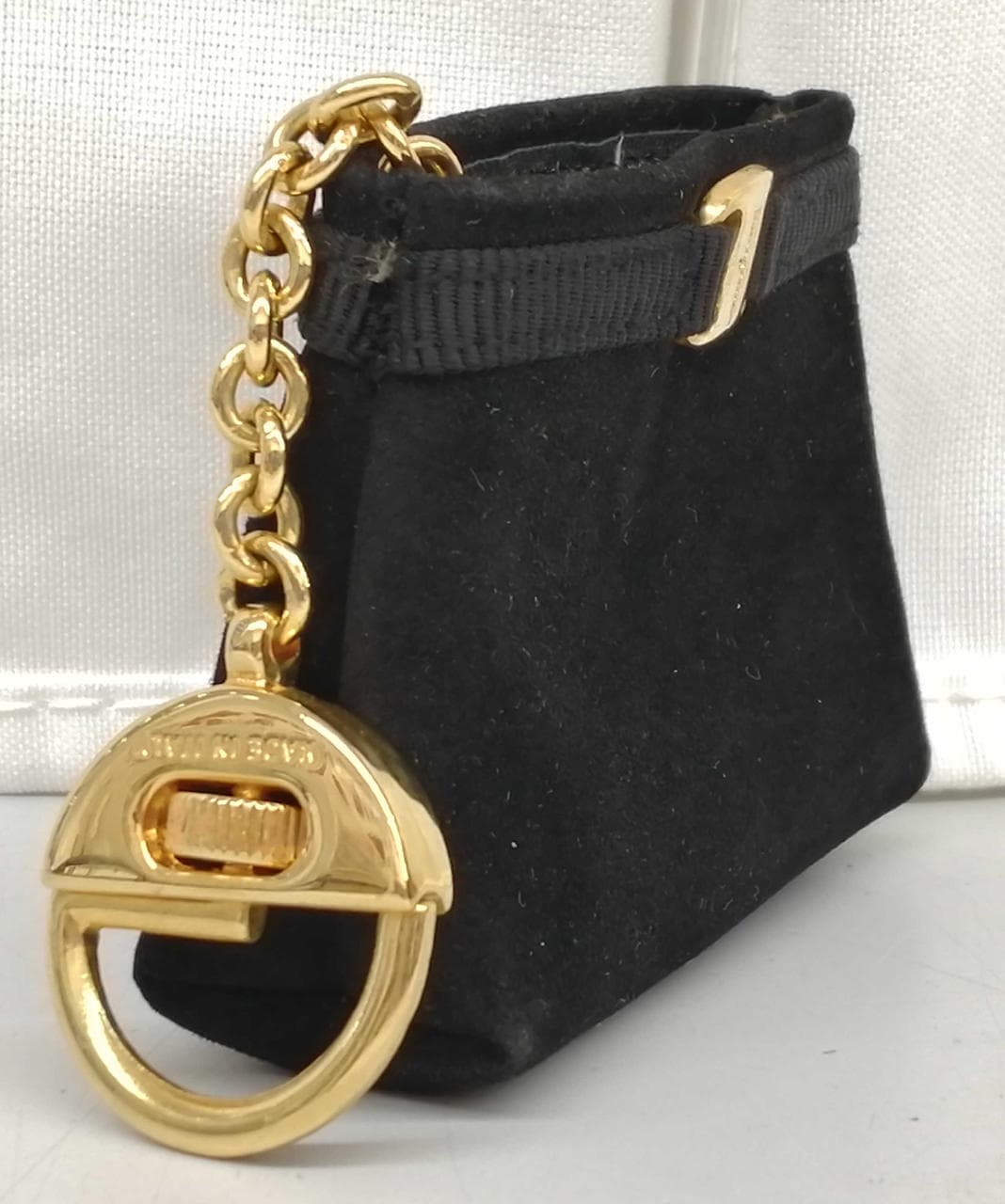 Back Charm Keychain - Black 3