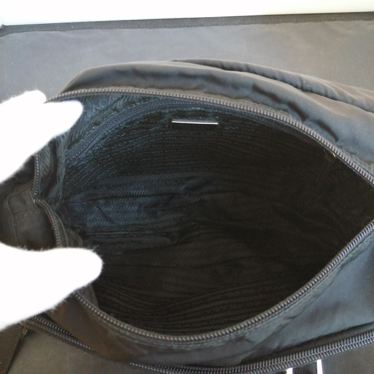 Nylon shoulder bag 1BD953 14