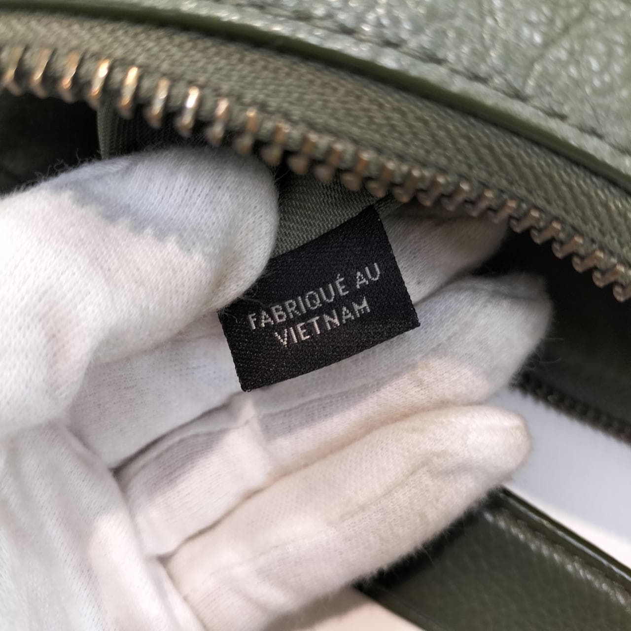 2WAY Leather Bag Olive 58036 10