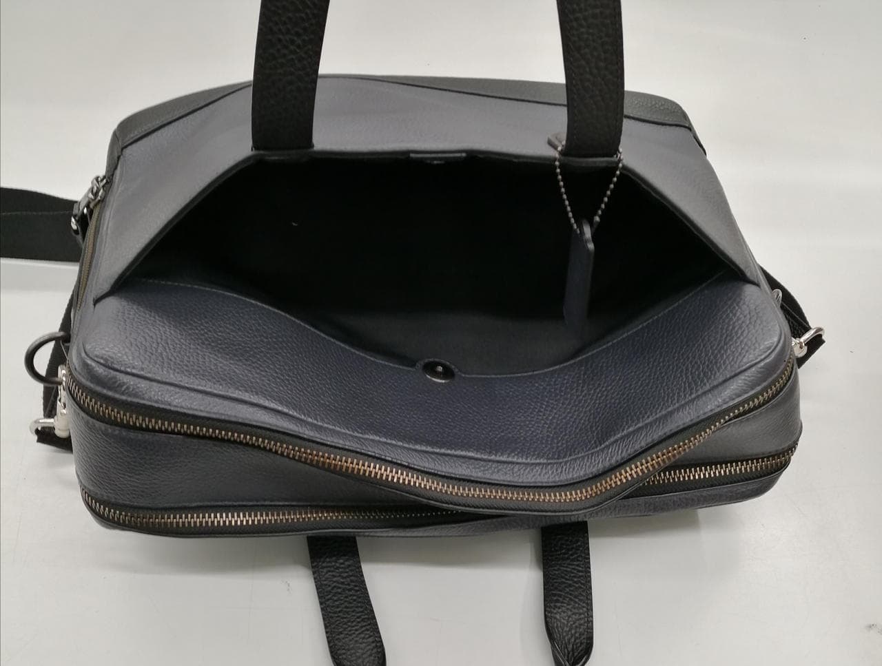 Leather business bag F27617 9