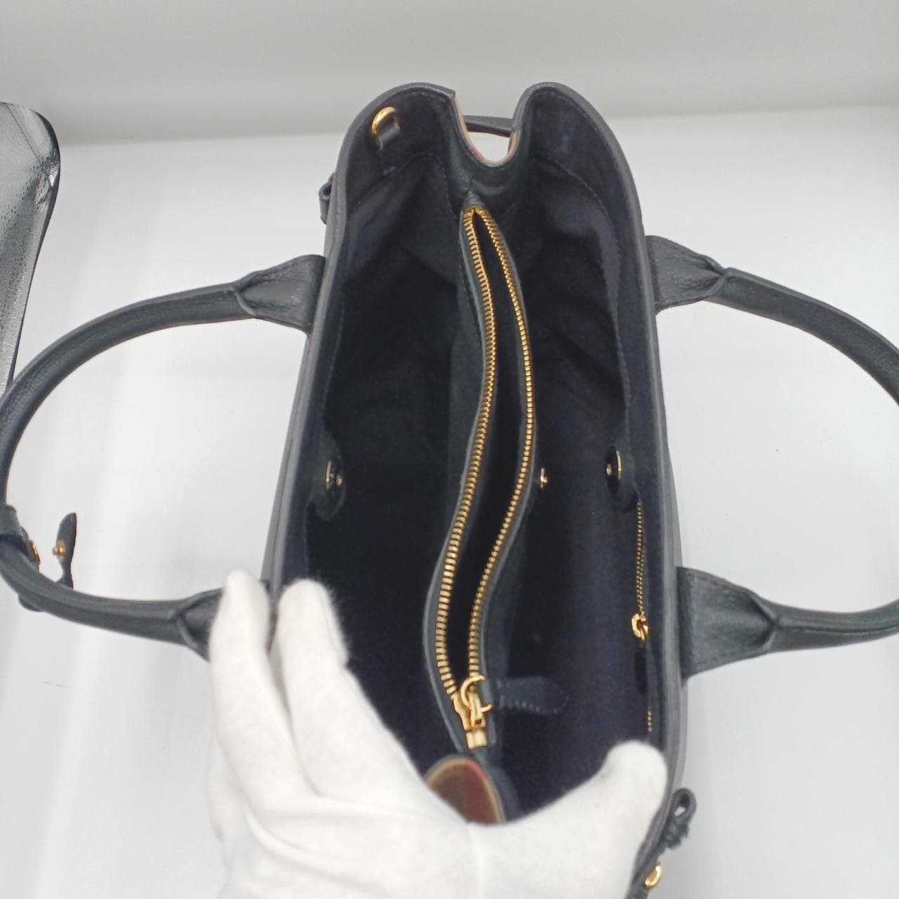 2WAY Shoulder Black Leather 9