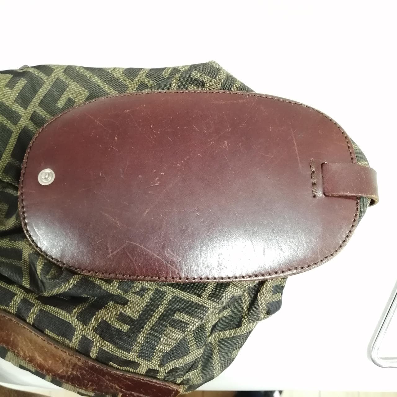 Bucket Zucca pattern × Brown 15822-1-992 9