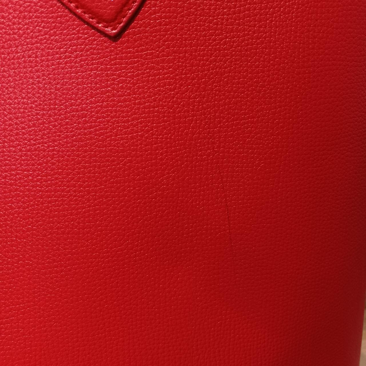 Reversible tote bag Gancini × Red × Gray 11
