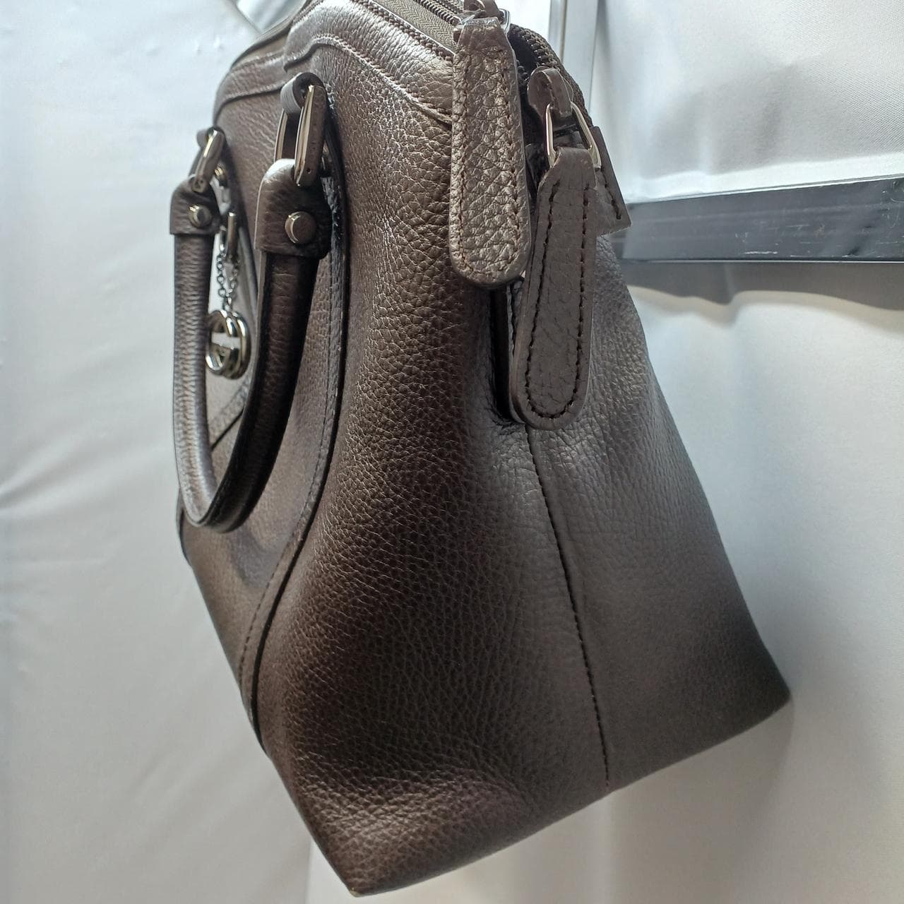 2WAY Bag D.BRN/341503 524947/Corners Scratched 2