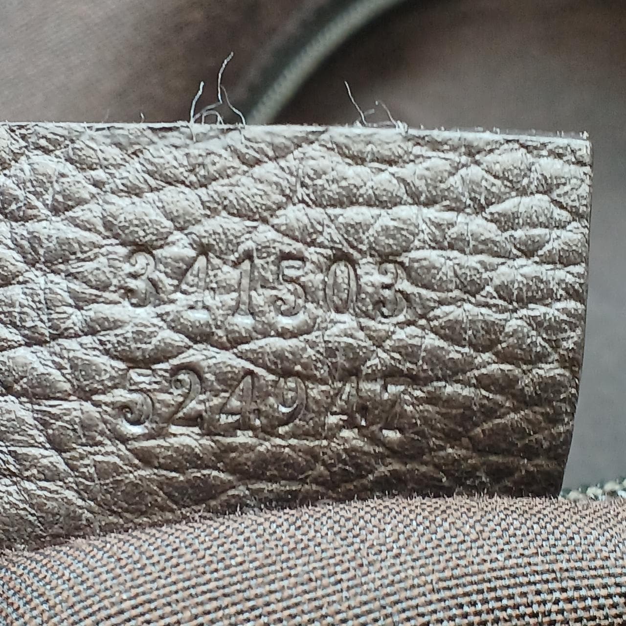 2WAY Bag D.BRN/341503 524947/Corners Scratched 5