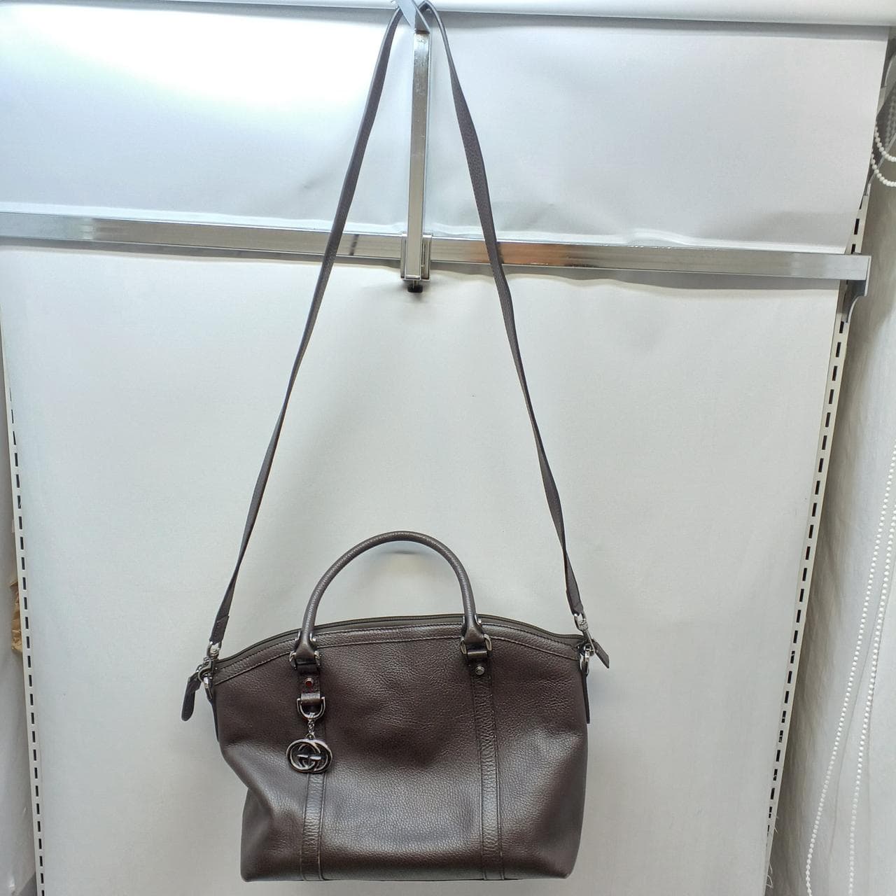 2WAY Bag D.BRN/341503 524947/Corners Scratched 7