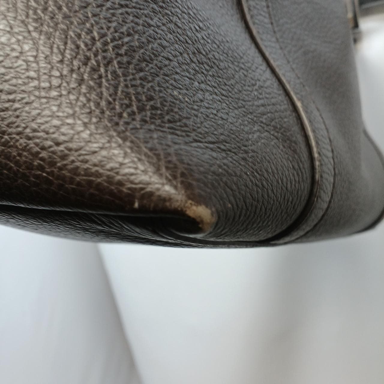 2WAY Bag D.BRN/341503 524947/Corners Scratched 12