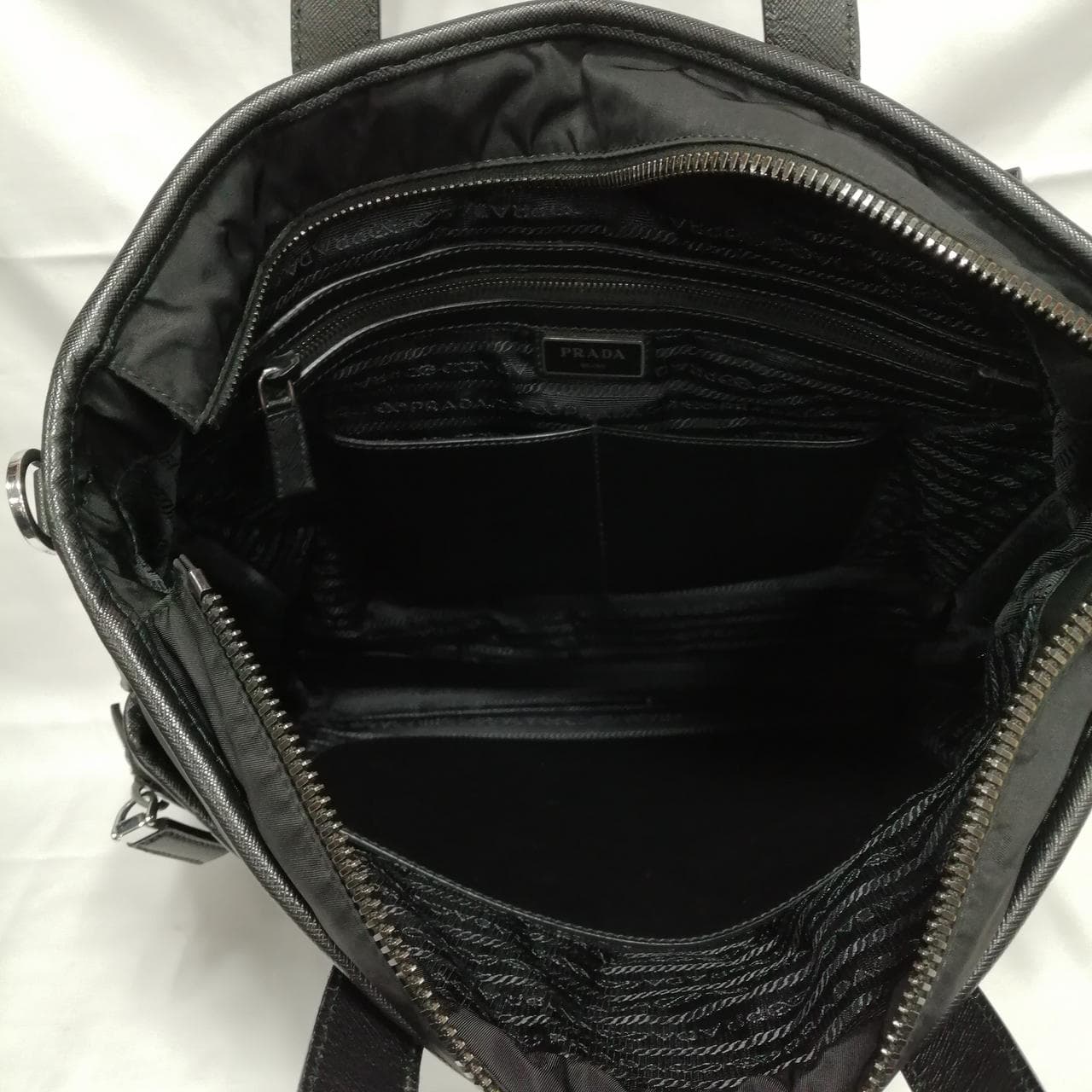 Tote bag BLK/250/handle deterioration and corner wear 5