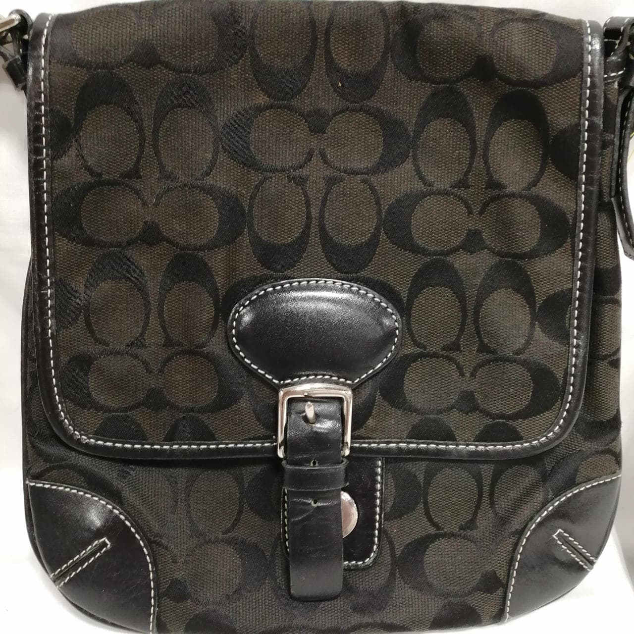 Signature shoulder bag BLK / 6079 / discoloration