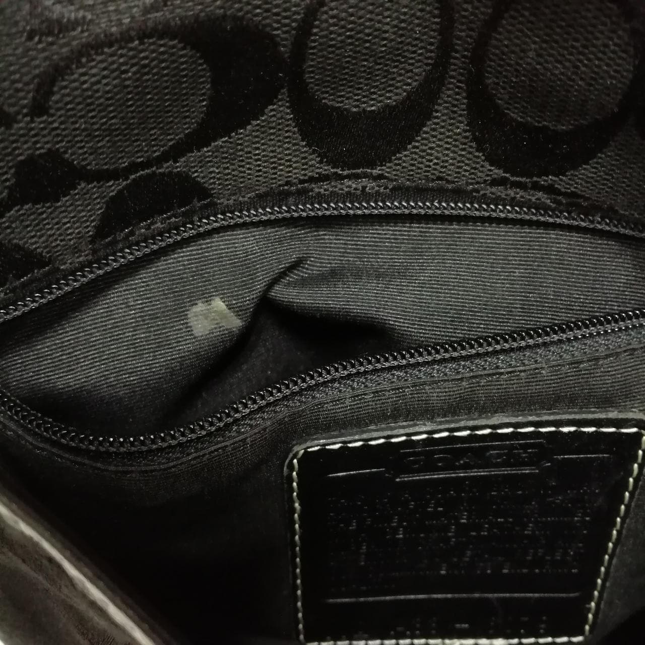 Signature shoulder bag BLK / 6079 / discoloration 9