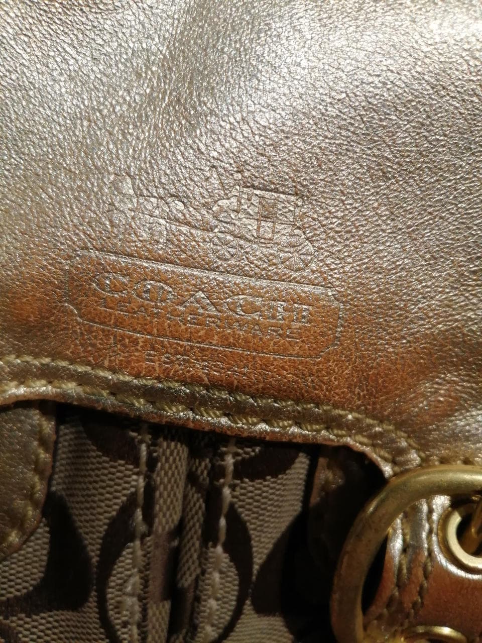 Shoulder bag all-over pattern/GLD/11594 3