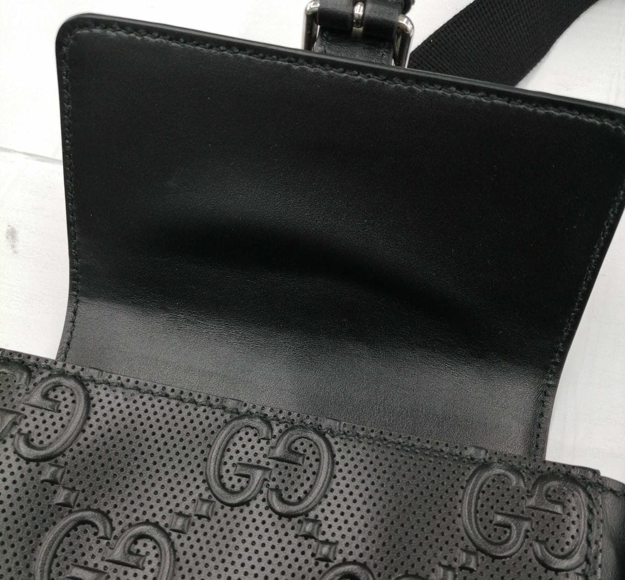 GG Embossed Waist Bag 631339 6