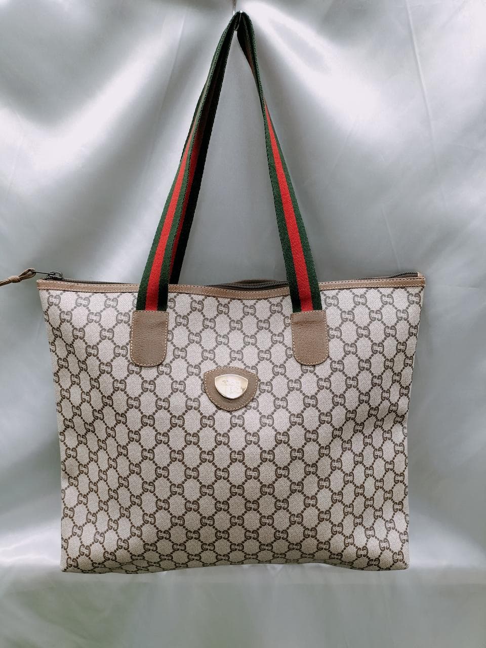 Gucci Plus Sherry Line Tote Bag -