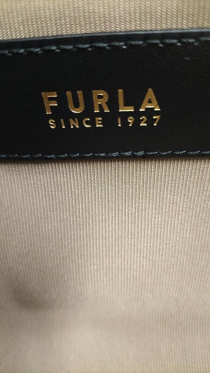 Leather Tote Bag, Beige 6