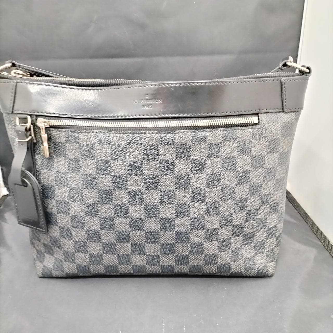 Damier Graphite Mick PM NM N40003 19
