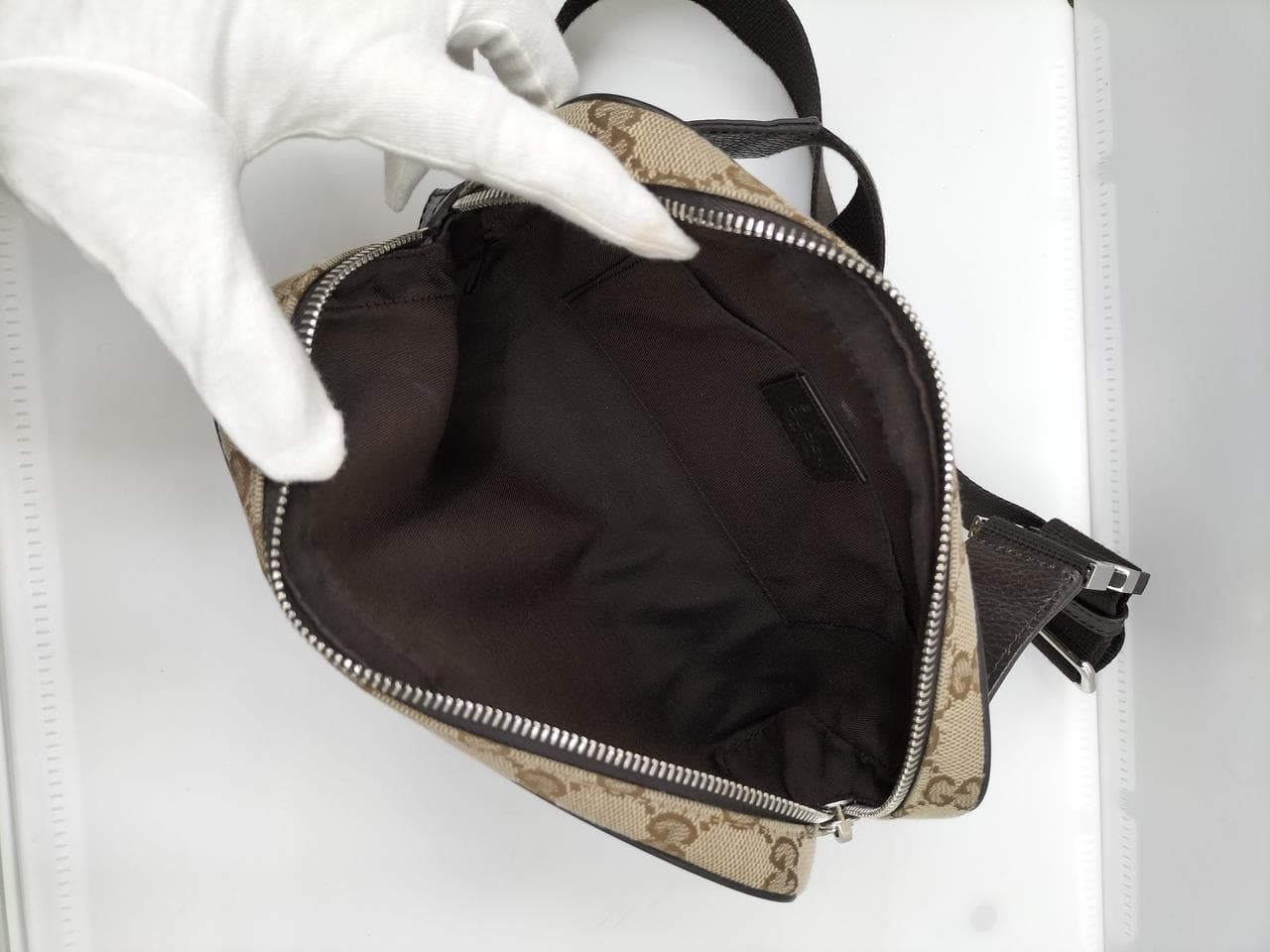 Gucci GG Canvas Body Bag Waist Bag 449174 8