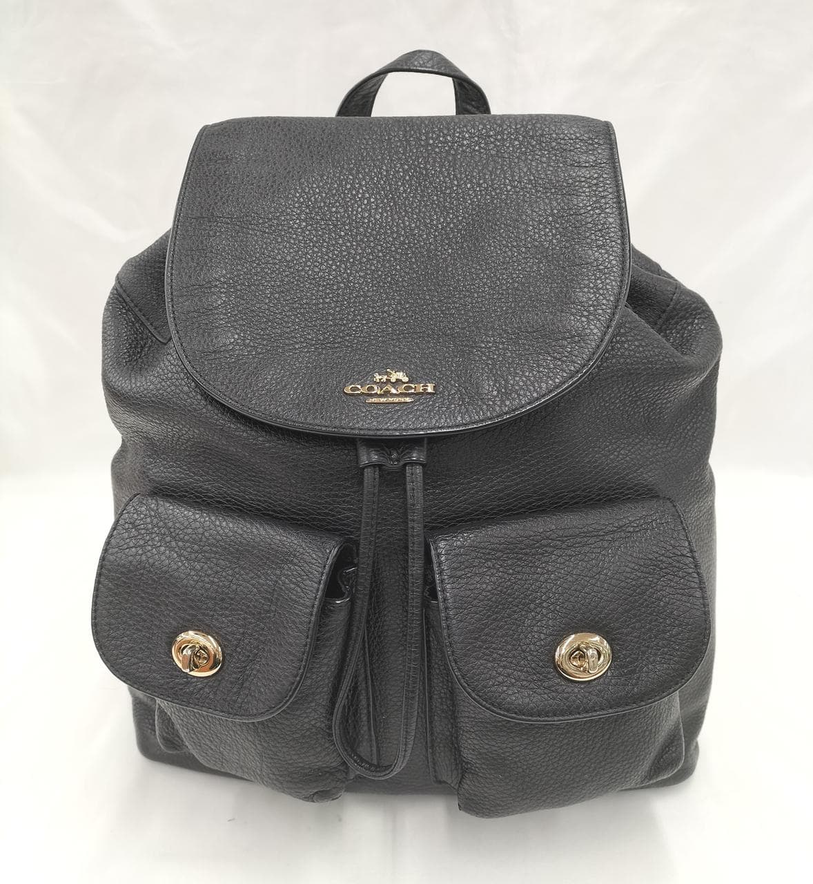 Leather backpack F37410 2
