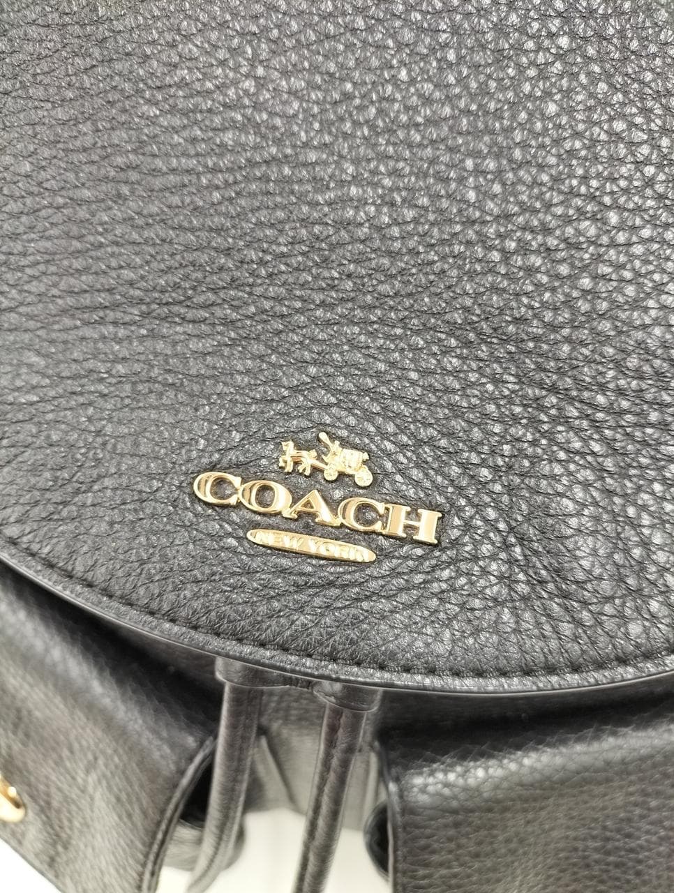 Leather backpack F37410 3