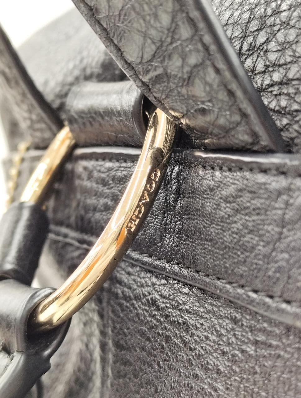 Leather backpack F37410 8