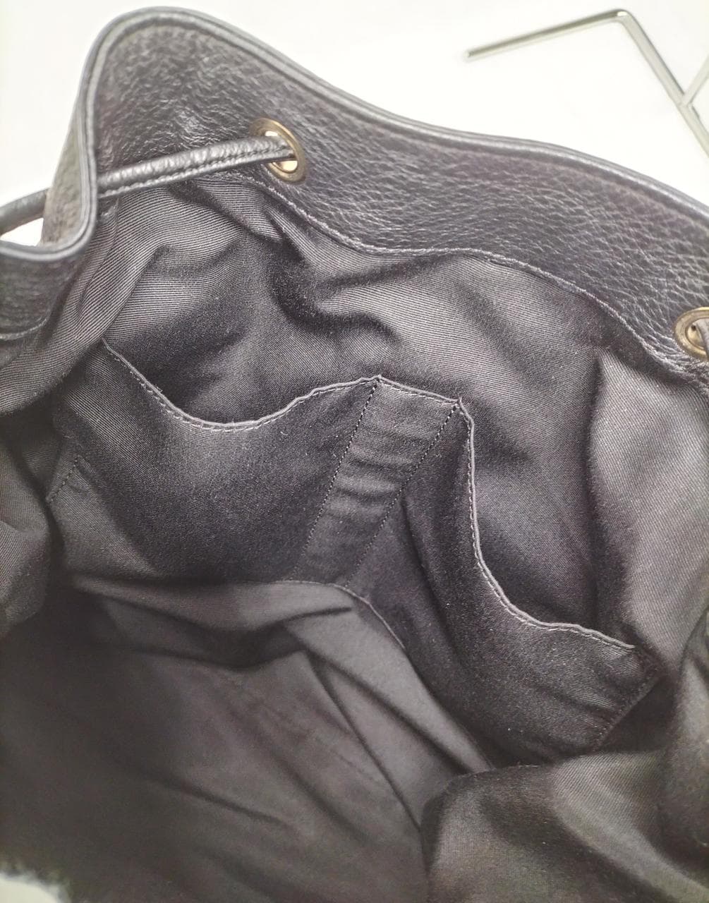 Leather backpack F37410 15