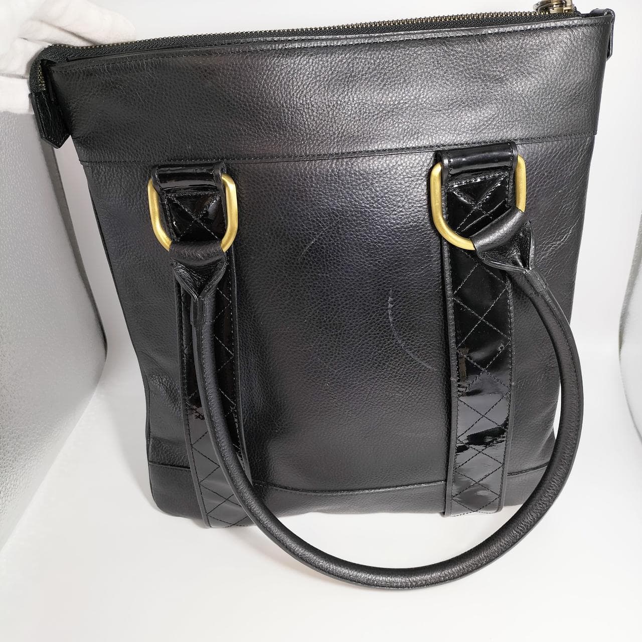 Cowhide tote bag YD 4464 09 4