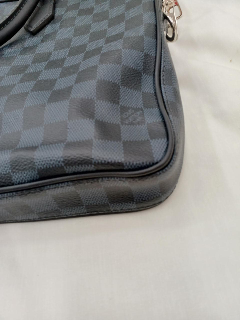 Damier Cobalt Dandy MM N44000 Shoulder missing 4