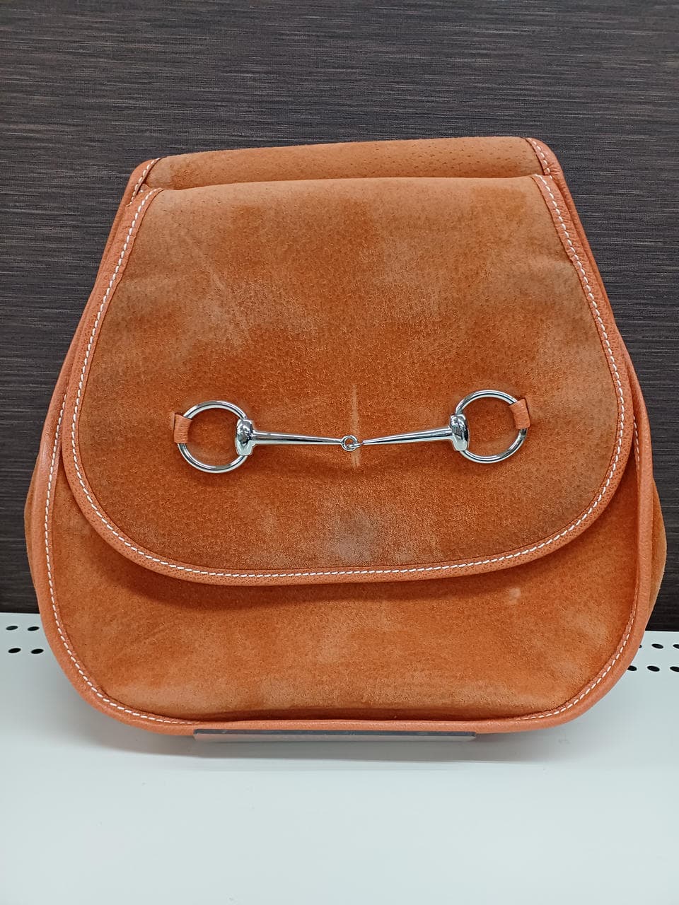 ●【OLD】Suede Horsebit One Shoulder 003 2113